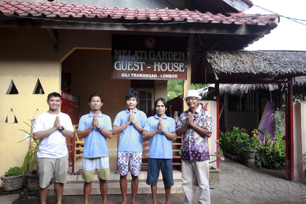 Melati Garden Guesthouse Quần đảo Gili Ngoại thất bức ảnh